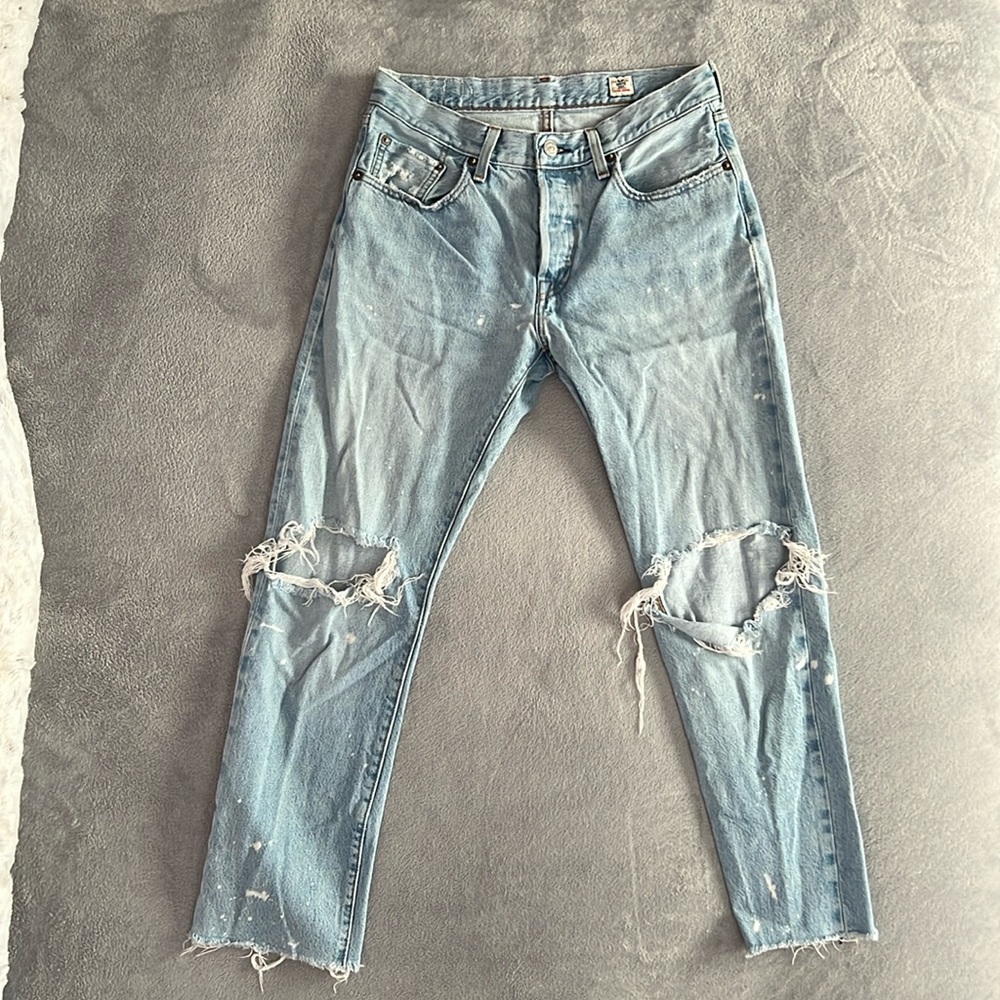 Vintage White Oak Cone Denim Levi Jeans